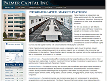 Tablet Screenshot of palmerteam.com
